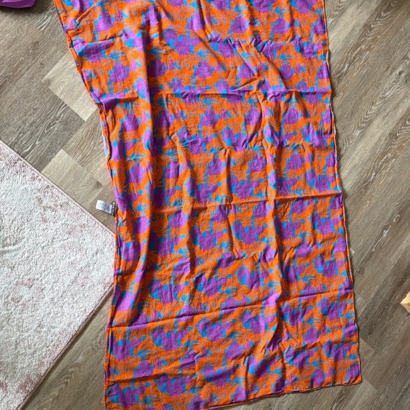 Vibrant Bikini Set in Orange and Purple - Picture 5 of 7